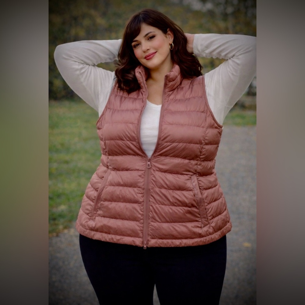 *32 Degrees - lightweight- Copper/mauve Puffer Vest